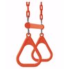 Swingan Trapeze Swing Bar - Vinyl Coated Chain - Fully Assembled - Orange SWTSC-OR